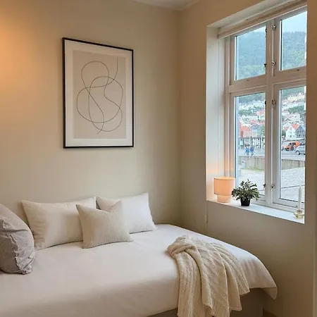 Bryggen Og Havneutsikt, Felles Takterrasse Apartament Bergen