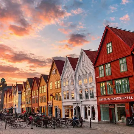 Apartament Bryggen Og Havneutsikt, Felles Takterrasse